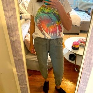 Zara green cargo pants